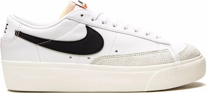 Blazer Low Platform "White/Black" sneakers