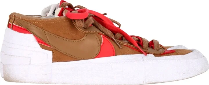 Blazer Low Sneakers in Brown Leather