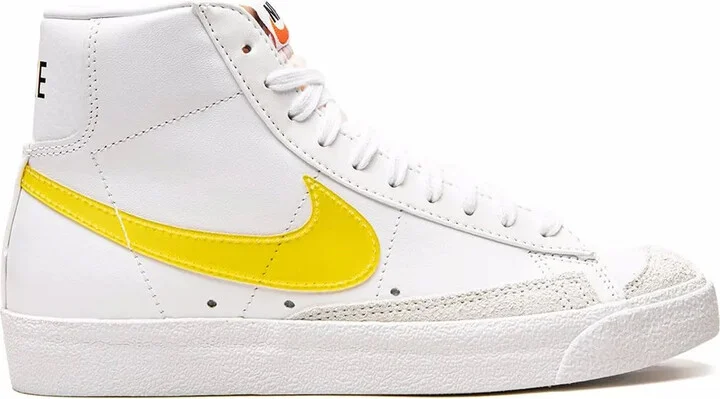 Blazer Mid 77 Essential "Translucent Yellow Swoosh" sneakers