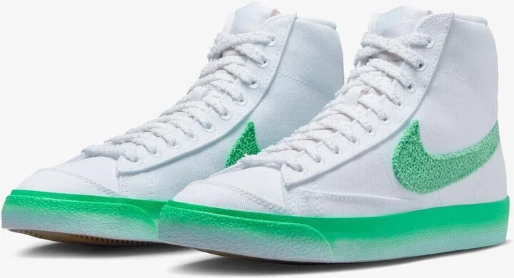 Blazer Mid '77 FJ4547-100 Sneaker Women's 7 White Lifestyle Shoes RHS2364