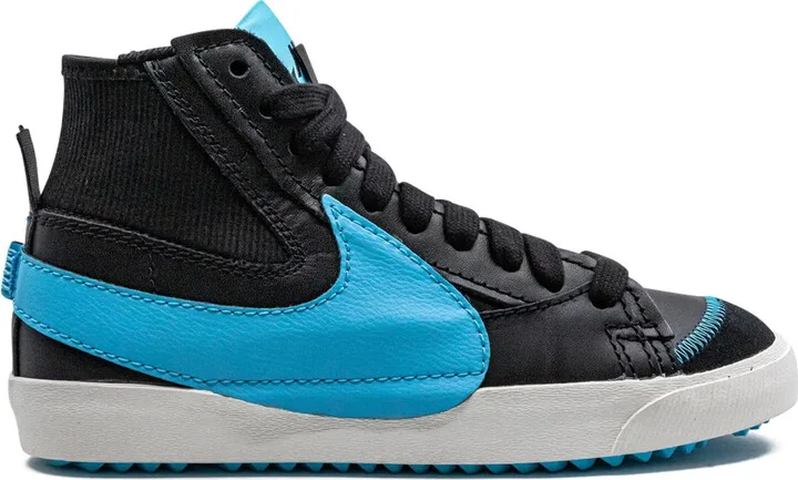 Blazer Mid '77 Jumbo "Black/Baltic Blue" sneakers