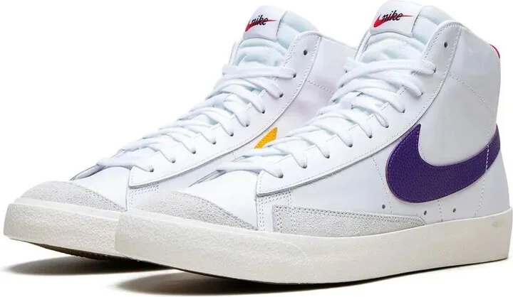 Blazer Mid 77 Vintage "Mismatched Basketball Leather Swooshes" sneakers - Image 5