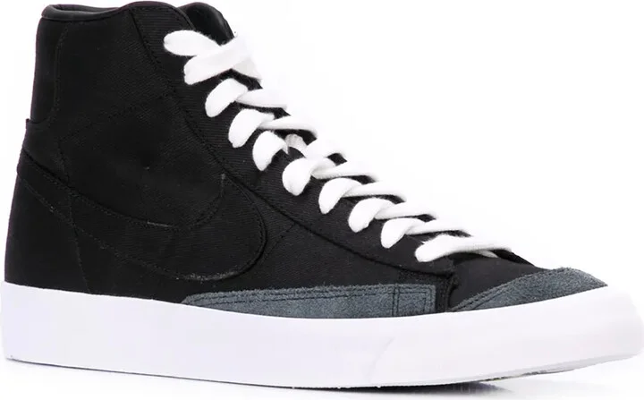 Blazer Mid 77 Vintage WE "Black Canvas" sneakers - Image 2