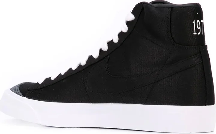 Blazer Mid 77 Vintage WE "Black Canvas" sneakers - Image 3