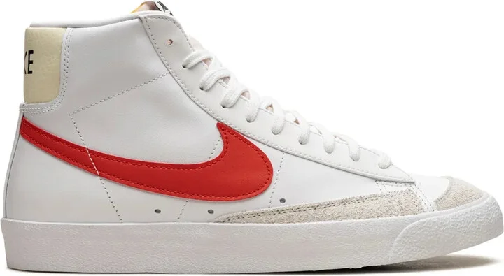Blazer Mid '77 Vintage "White/Picante Red" sneakers