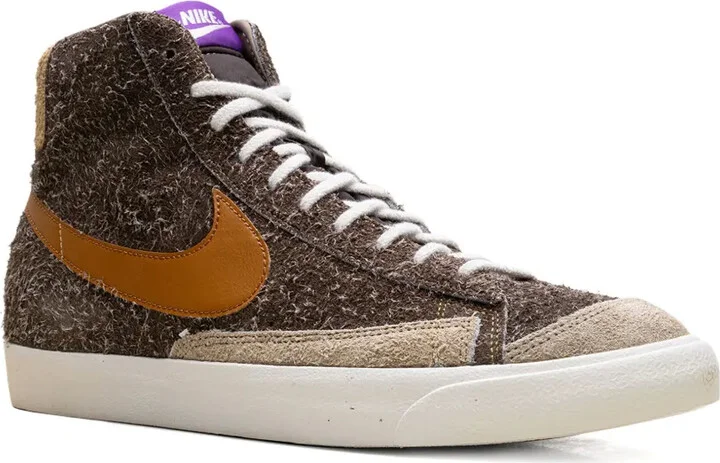 Blazer Mid 'Dark Chocolate/Tan-Purple" sneakers - Image 2