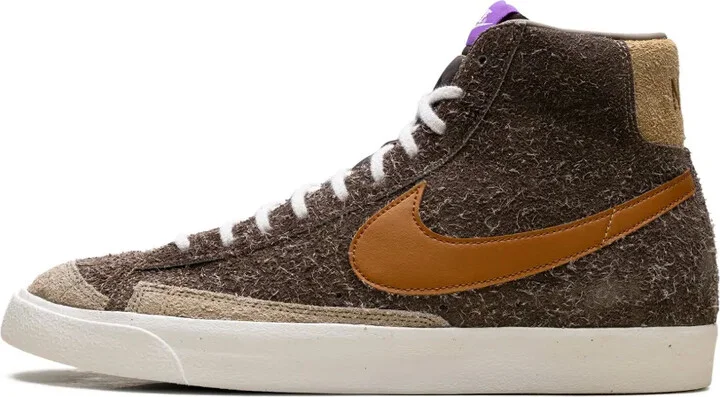 Blazer Mid 'Dark Chocolate/Tan-Purple" sneakers - Image 5