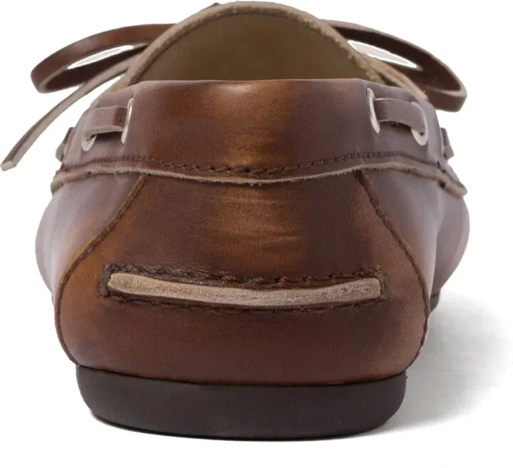 Bleached Leather Loafers - Image 3