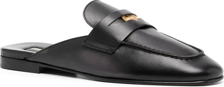 Bleached Leather Loafers - Image 2
