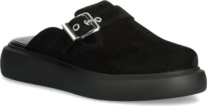 Blenda buckle-detail platform mules - Image 2