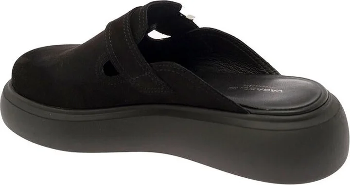 'Blenda' Mules With A Buckle In Leather Woman - Image 3