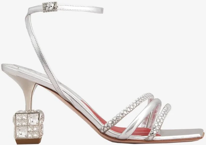 Bling Cube 75 Crystal Embellished Sandals