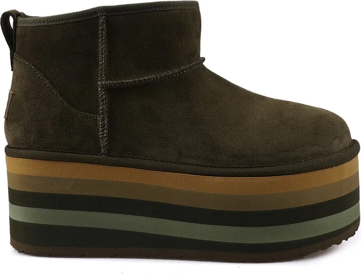 Bliss Faux Shearling Platform Bootie - Image 3