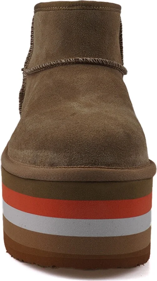 Bliss Faux Shearling Platform Bootie - Image 10