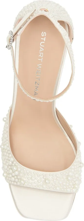 Bliss Imitation Pearl Ankle Strap Sandal - Image 5