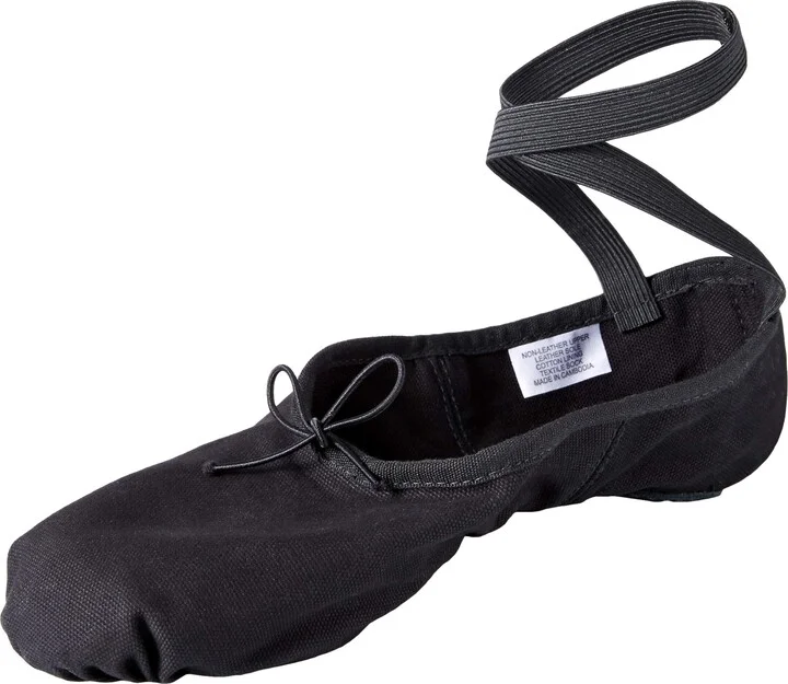 Bloch Women's Dance Men's Pump Split Sole Canvas Ballet Slipper/Shoe