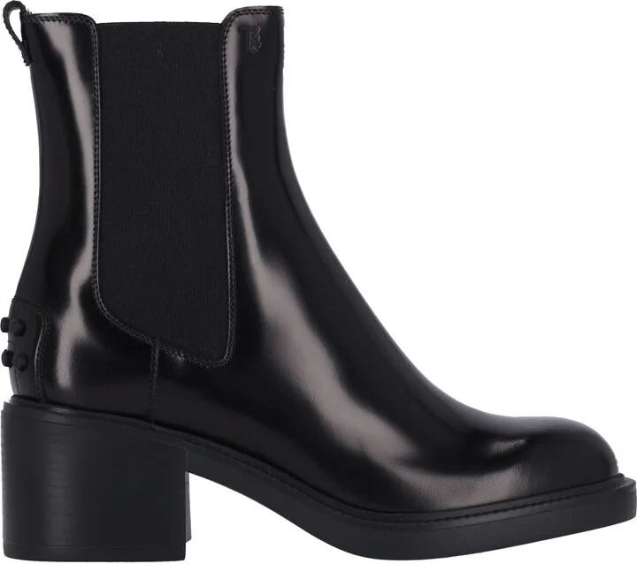 'block' Chelsea Boots