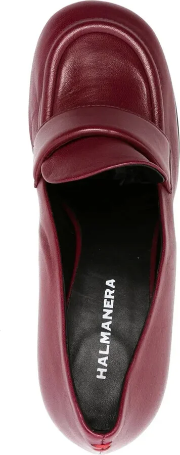 Block-Heel 75mm Leather Loafers - Image 4