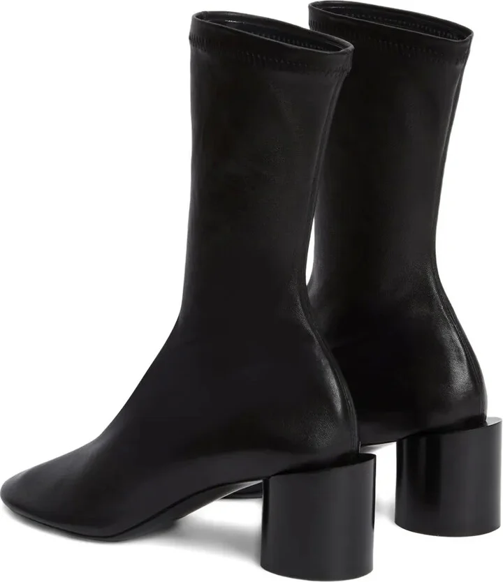 Block-Heel Ankle Boots - Image 3