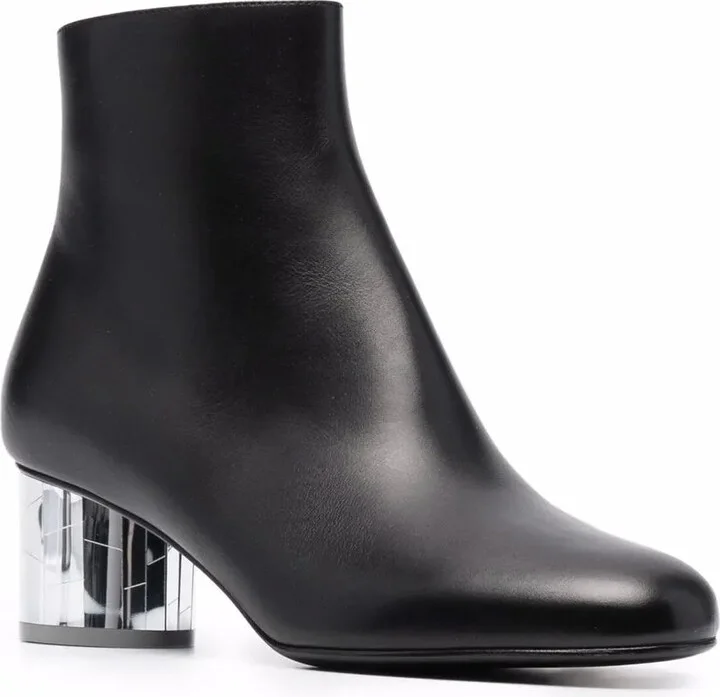 Block-Heel Ankle Boots - Image 2