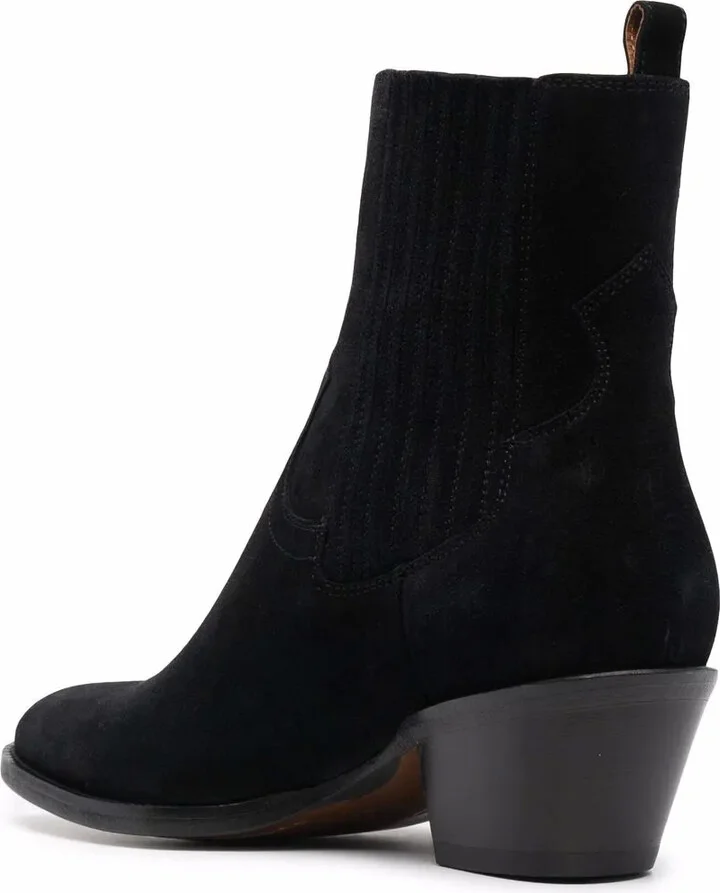 Block-Heel Ankle Boots - Image 3