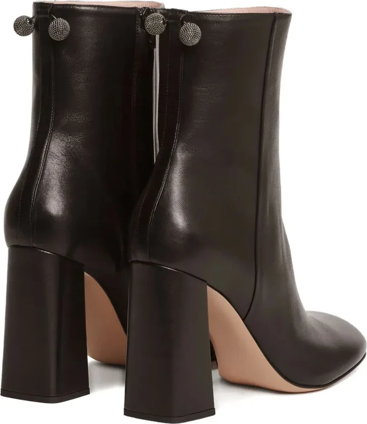 Block-Heel Ankle-Lenght Boots - Image 3