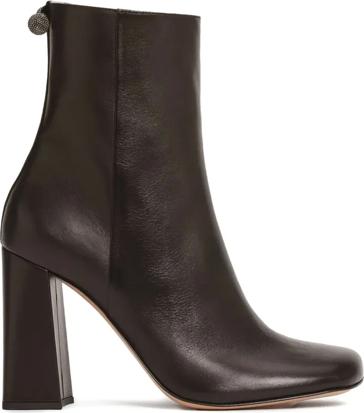 Block-Heel Ankle-Lenght Boots