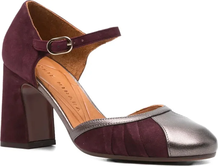 Block-Heel Ankle-Strap Pumps - Image 2