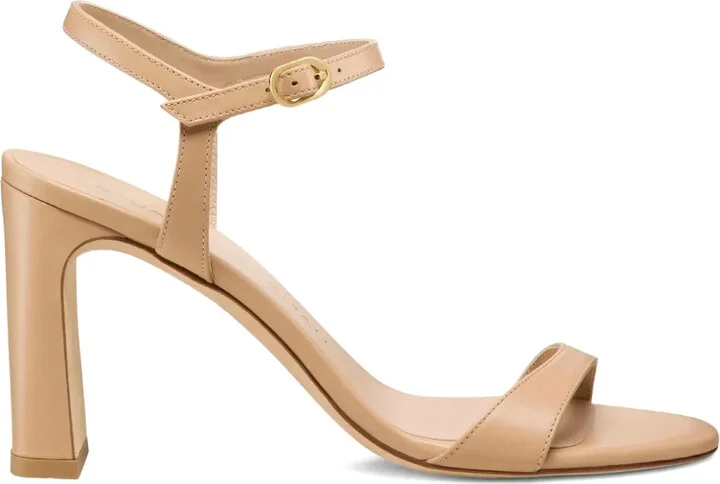 Block-Heel Ankle-Strap Sandals