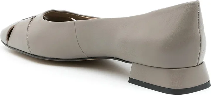 Block Heel Ballerina Shoes - Image 3