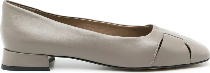 Block Heel Ballerina Shoes
