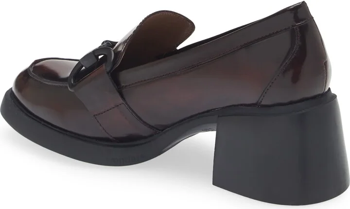 Block Heel Bit Loafer - Image 2