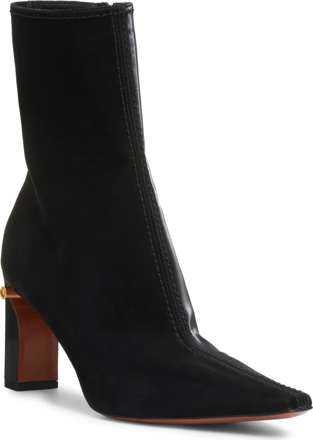 Block Heel Bootie