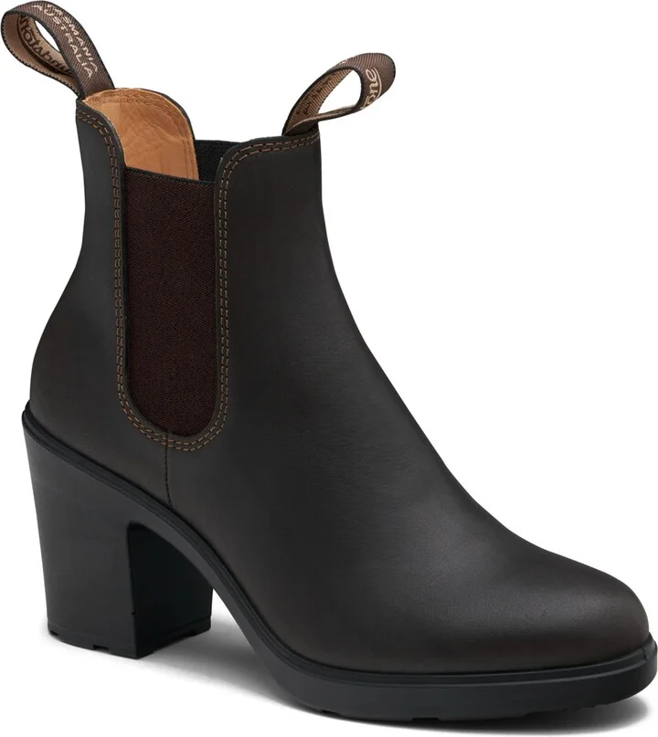 Block Heel Chelsea Boot