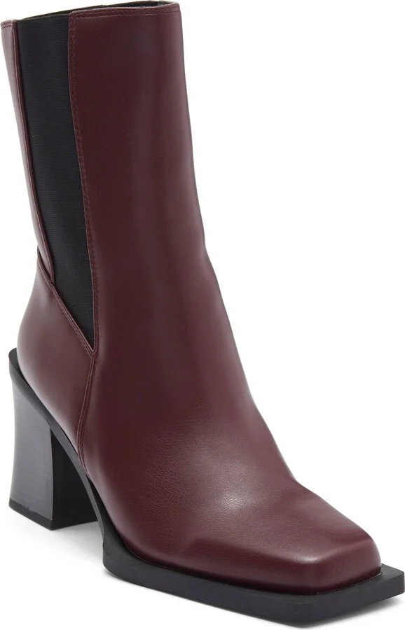 Block Heel Chelsea Boot