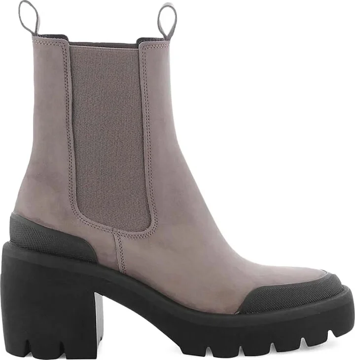 Block-Heel Chelsea Boots