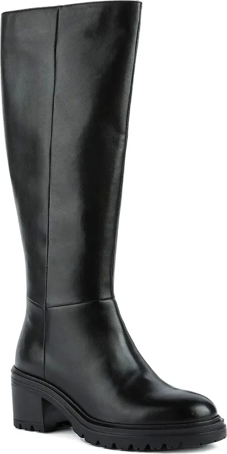Block-Heel Knee-High Boots - Image 2