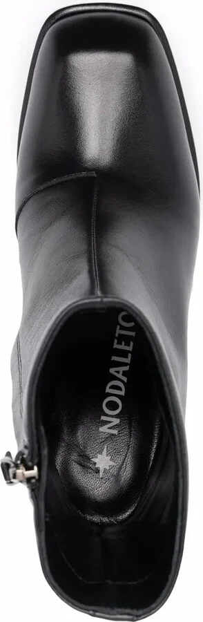 Block-Heel Leather Boots - Image 4