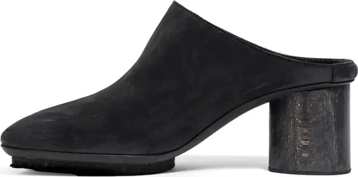 Block-Heel Leather Mules - Image 4