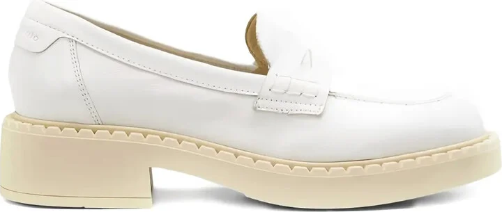 Block-Heel Loafers