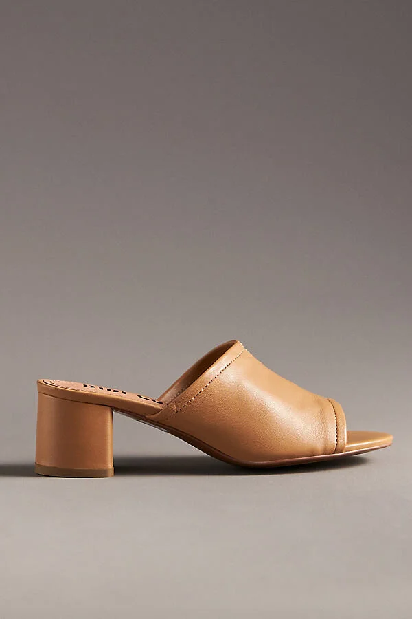 Block-Heel Mules