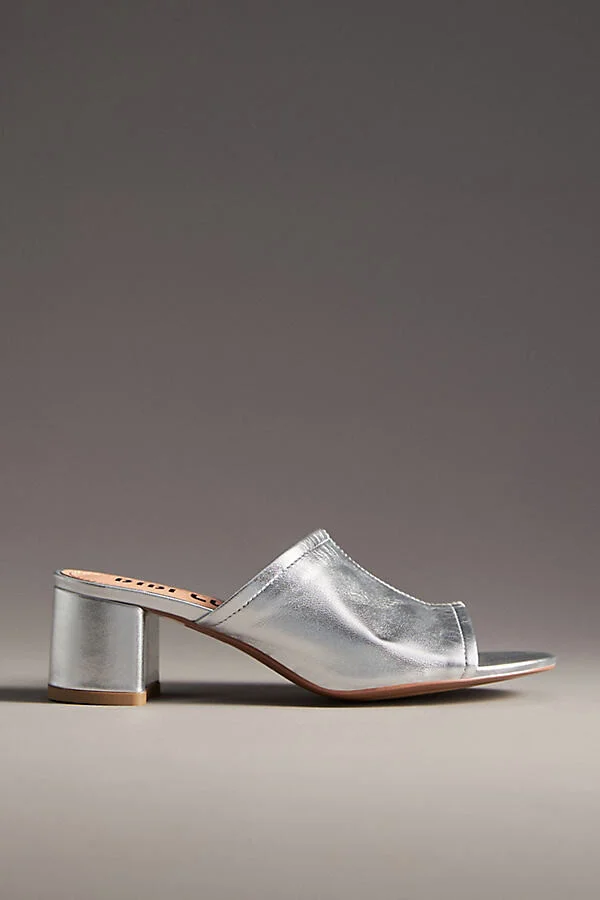Block-Heel Mules