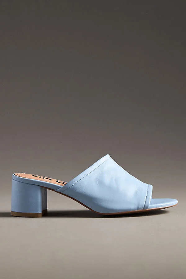 Block-Heel Mules