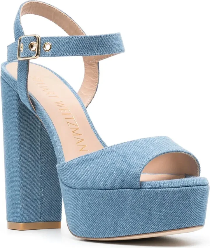 Block-Heel Platform Sandals - Image 2