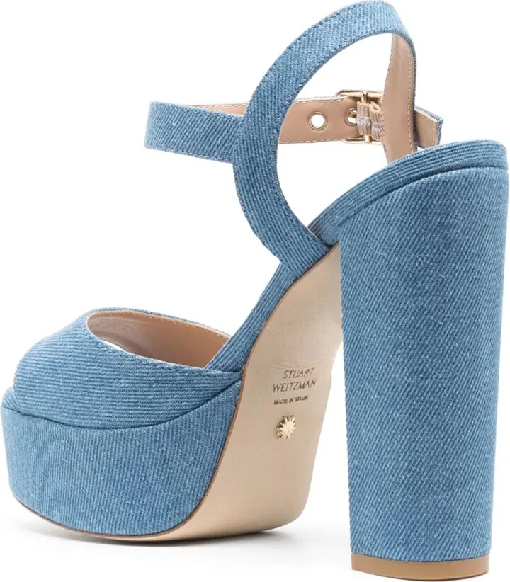Block-Heel Platform Sandals - Image 3