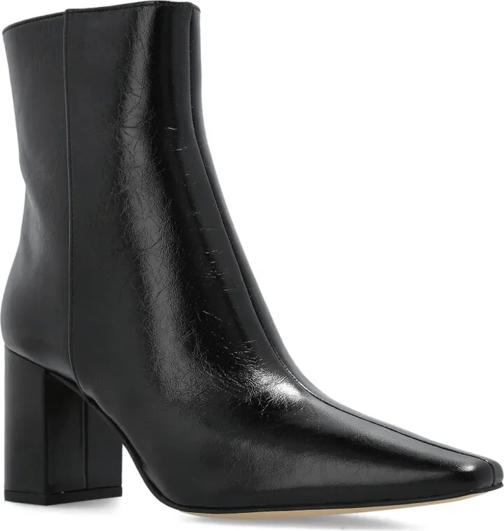 Block-Heel Pointed-Toe Boots - Image 2