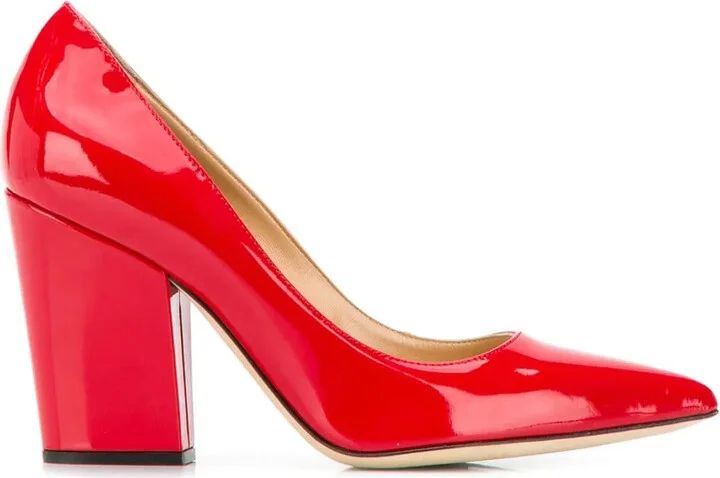 Block Heel Pumps