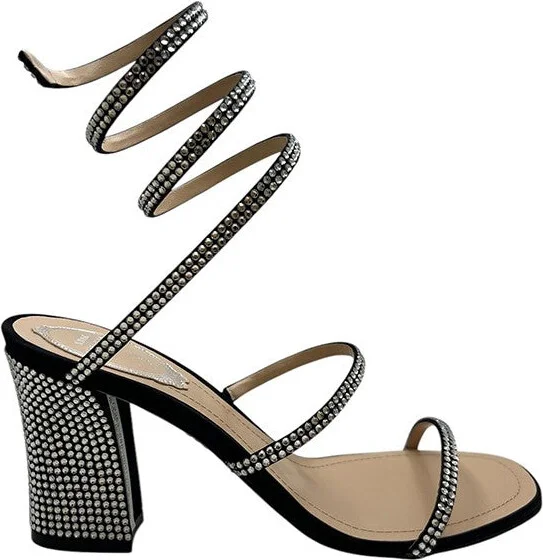 Block Heel Sandal 80