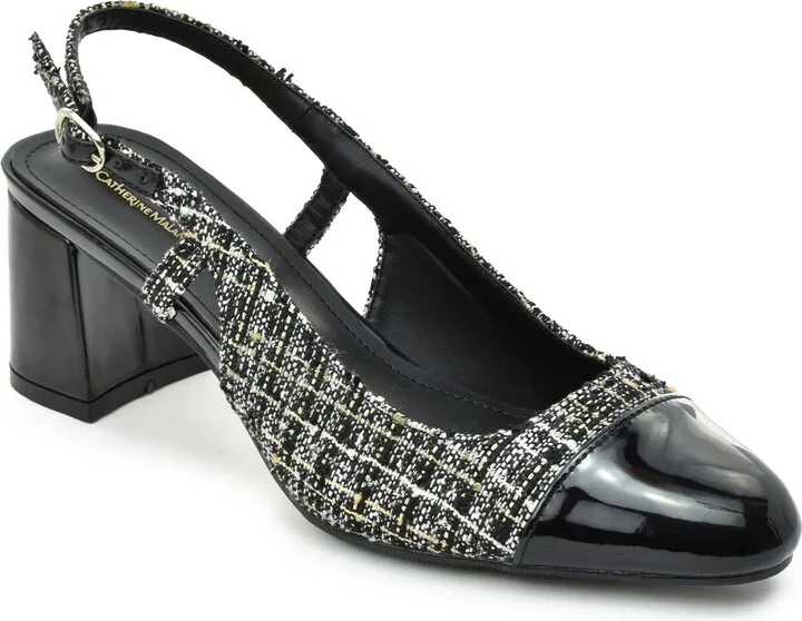 Block Heel Slingback Pump