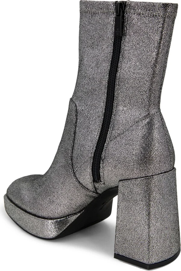 Block Heel Stretch Bootie - Image 2